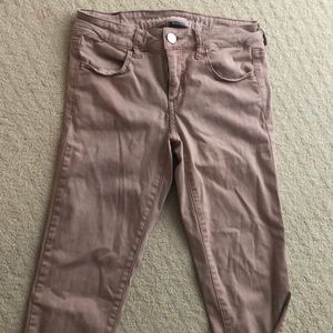 American Eagle Outfitters light pink jeans 4 reg